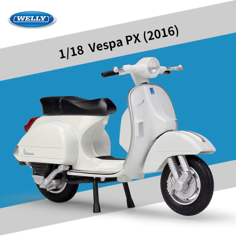 WELLY 2016 Vespa PX Motorradmodell, 1:18, Spielzeugfahrzeug - Bild 2