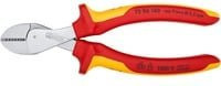 Knipex X-Cut Kompakt-Seitenschneider 73 06 160 VDE mit Facette, rot, Chrome Vanadium und Edelstahl - Bild 2