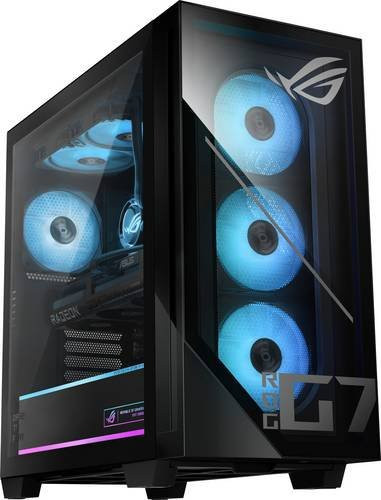 Asus ROG GM700 Gaming PC in Schwarz mit AMD Ryzen 7 9800X3D, 64GB RAM, 2TB SSD und NVIDIA GeForce RTX 5080, inklusive Wi-Fi und Bluetooth - Bild 1