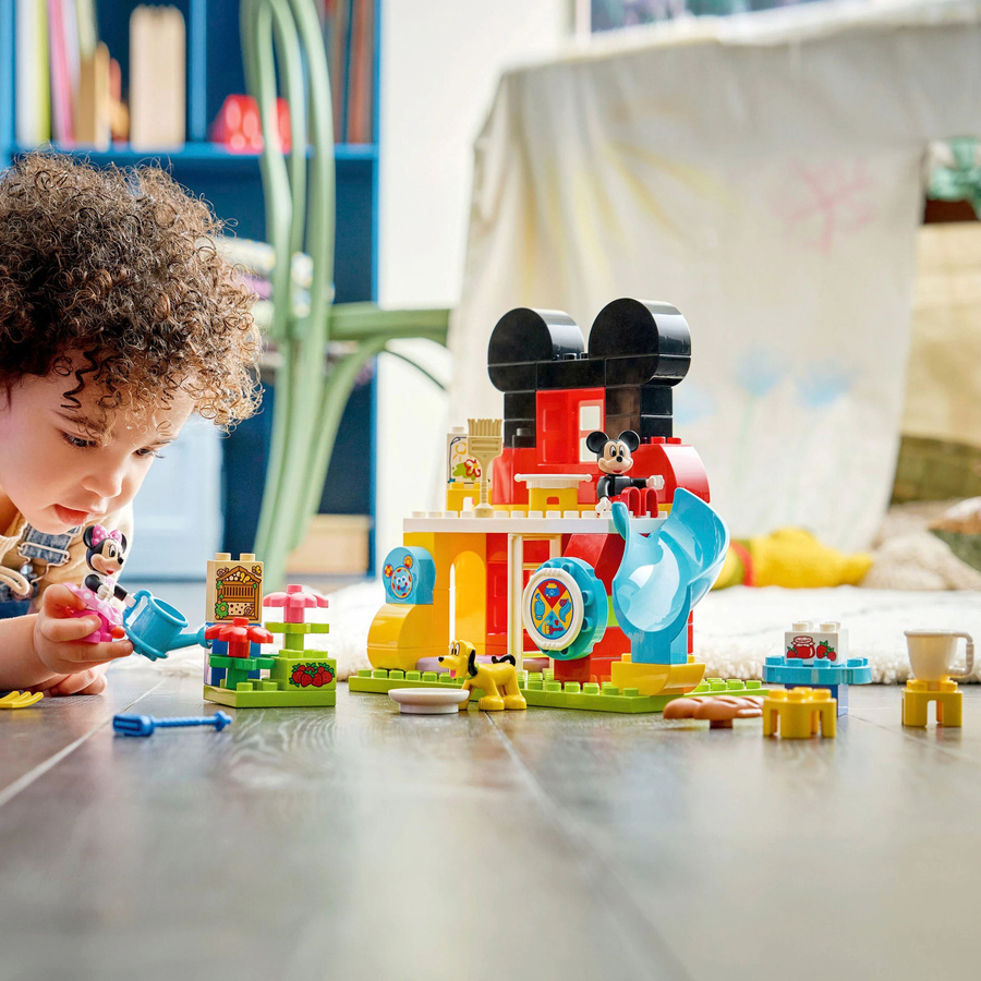 LEGO Duplo Micky Maus Wunderhaus mit Minnie und Pluto Konstruktionsspielzeug ab 2 Jahren - Bild 4