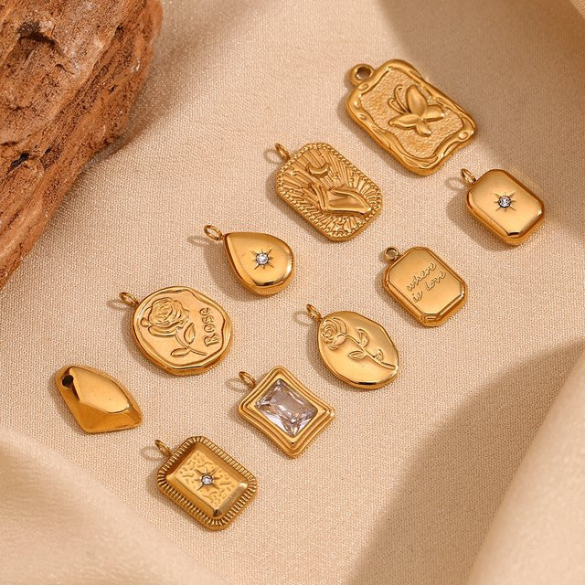 E.B.belle Anhänger, Edelstahl, Roségold, Schmetterling, Zirkonia, Damen - Bild 1