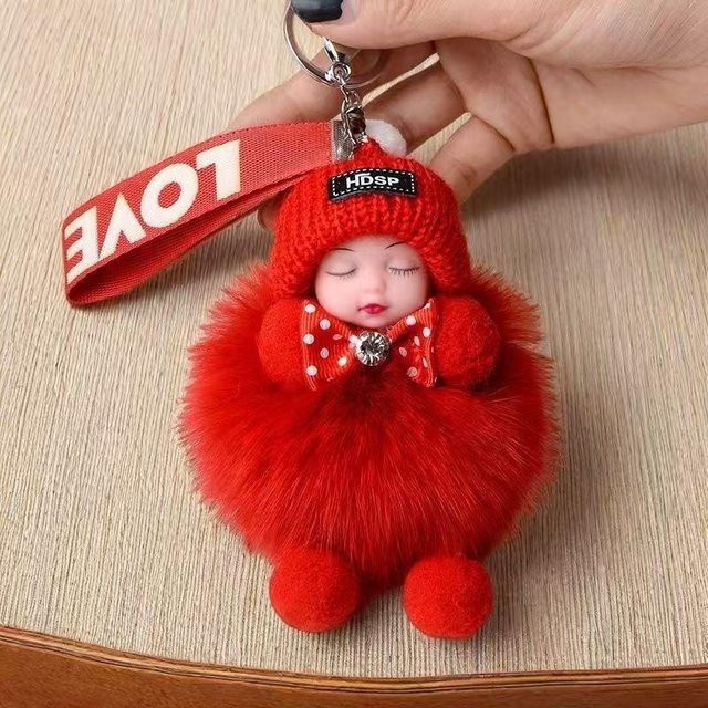 Linyi toy Fuchs Plüschtier Anhänger, Unisex - Bild 1