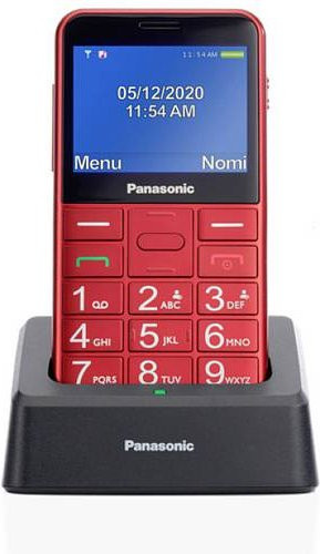 Panasonic KX-TU155 Senioren-Handy in Rot - Bild 1