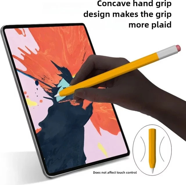 Fanny Cute Soft Silikon-Schutzhülle für Apple Pencil 2. und 4. Generation kompatibel mit iPad Stylus Touch Pen - Bild 1