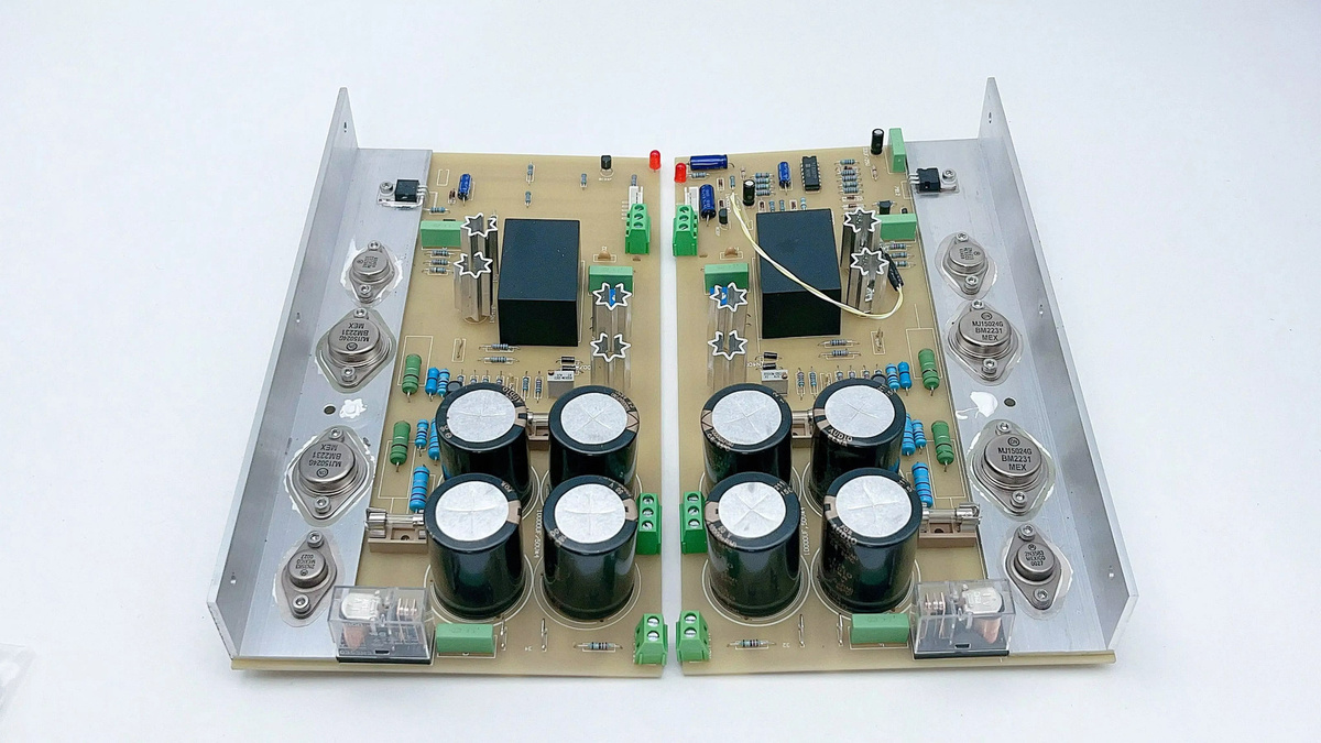 fm Akustik FM300A Hifi Klassische Zweikanal-Verstärker Platine in Multicolor - Bild 3