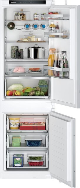 Siemens KI86NVSE0 Vollintegrierbare Kühl-Gefrier-Kombination in Weiß mit No Frost und Dual Zone Cooling - Bild 1