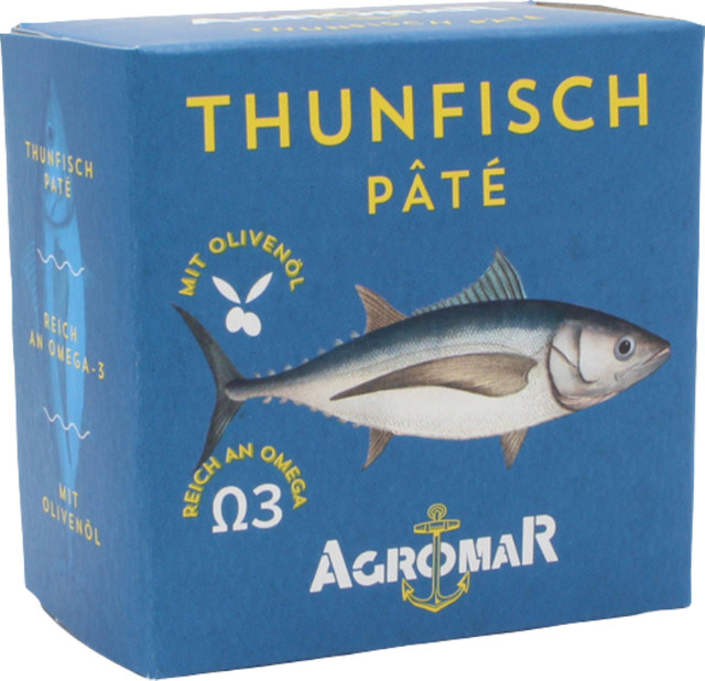Agromar Thunfisch Paté mit Olivenöl 100 g - Bild 1