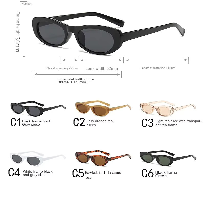 REXXAR Sonnenbrille, oval, Vollrand, Kunststoff, Damen, braun - Bild 2