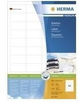 Herma SuperPrint Universal-Etiketten weiß auf DIN A4, 4400 Stück (100 Bogen), Etikettengröße: 25,4 x 48,3 mm - Bild 1