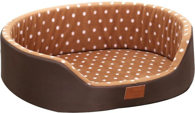 Yiran Furniture Hundebett aus Faser in Braun, L 60 x B 50 x H 18 cm - Bild 1