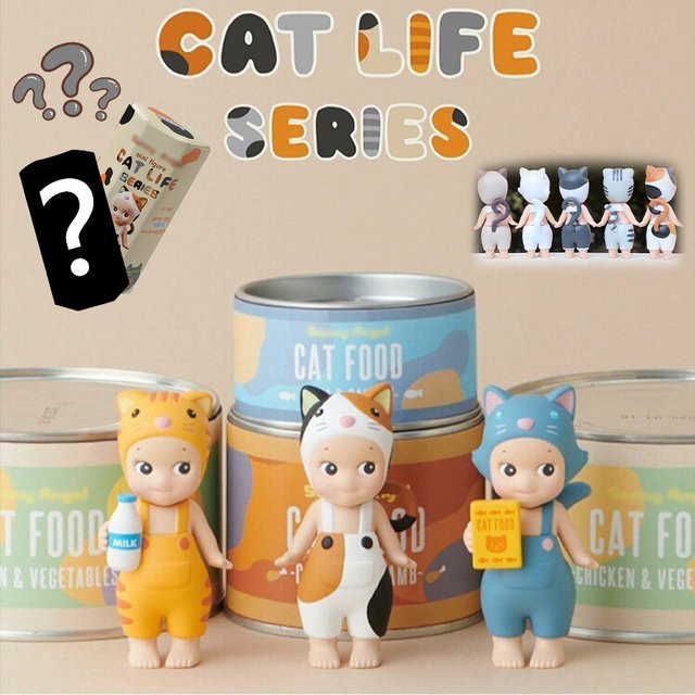 SonyAngle Dolls Cat Life Serie, Baby-Katzen-Mini-Figur, Einzelfigur - Bild 1