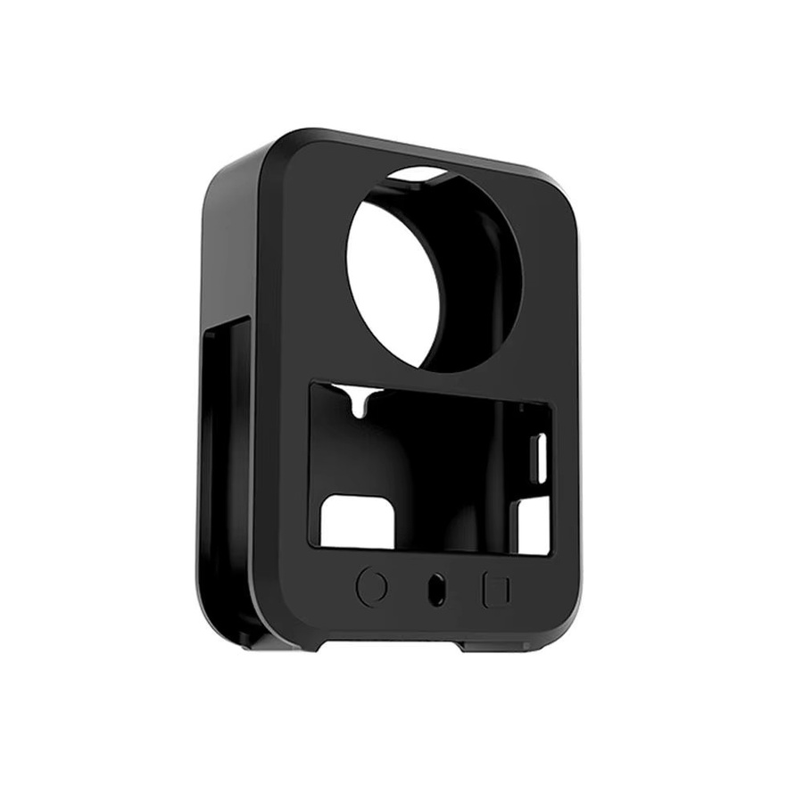 DJI Osmo 360 Silikon Schutzhülle mit Objektivschutz und Display-Schutz in Schwarz - Bild 6