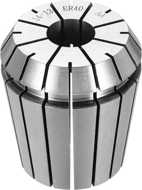 UXCELL Präzisions-Federspannzangenfutter aus 65 Mn Federstahl für CNC-Gravur und Fräsen, kompatibel mit ER25 ER32 ER40, Spannbereich 1 mm-25 mm - Bild 1