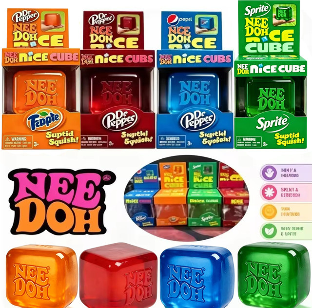 Schylling Nee Doh Nice Cube Soda, Fidget-Spielzeug - Bild 1