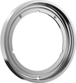 Hansgrohe Verlängerungsrosette rund in Chrom, Durchmesser: 17 cm - Bild 1