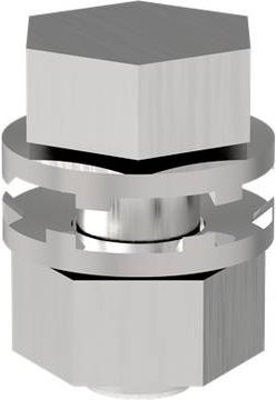 ABB YJTB3 Kondenswasserauslass in Silber mit Bohrungs-ø 10mm und IP44 Schutzart - Bild 1