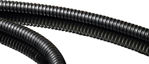 HellermannTyton Schutzschlauch LFHCS16-GS/PO-BK Schwarz 12,90 mm 25 m aus Edelstahl - Bild 1