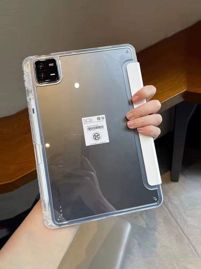 Xiaomi Schutzhülle aus transparentem TPU für Mi Pad 6, Mi Pad 5, Mi Pad 6 Pro und Mi Pad 7 Pro 11 Zoll/11,2 Zoll in Transparent und Grau - Bild 4
