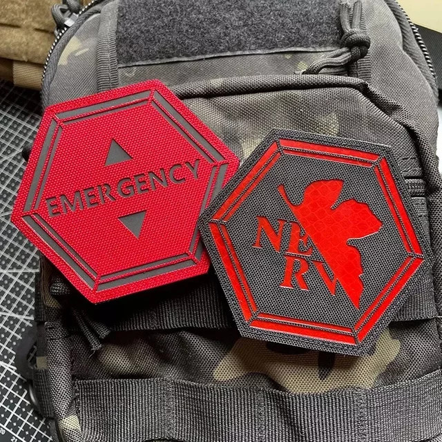 Armband, Reflektierende Patch, NERV Logo, Anime Abzeichen - Bild 1