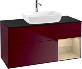 V&B Waschtischunterschrank Finion mit Wandbeleuchtung, Breite: 120 cm, Tiefe: 50,1 cm, Höhe: 50,1 cm - Bild 1