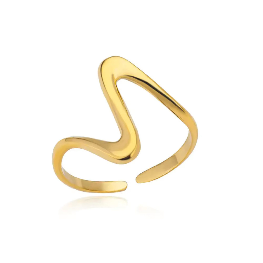 LATS Ringe Edelstahl, Gold, Damen, Vintage - Bild 3