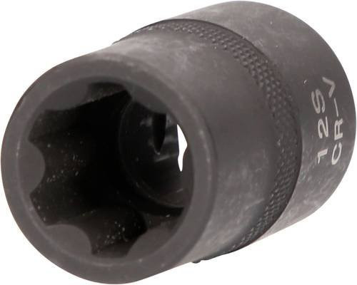 KS Tools Stecknuss M12S 1/2 aus Chrom-Vanadium in Schwarz - Bild 1