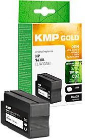 KMP Tintenpatrone schwarz ersetzt HP 963XL 3JA30AE mit bis zu 2000 Seiten Reichweite - Bild 1