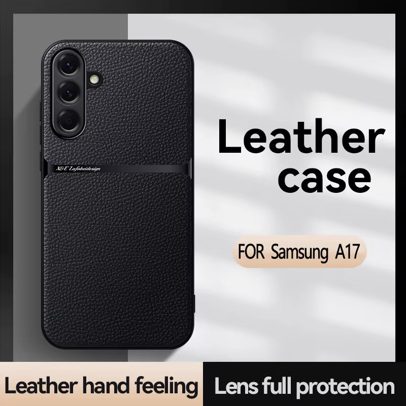 Magnetische Ledertasche für Samsung Galaxy A15 A16 A17 A25 A34 A36 A52 A53 A54 A55 A56 in Schwarz oder Grün - Bild 2