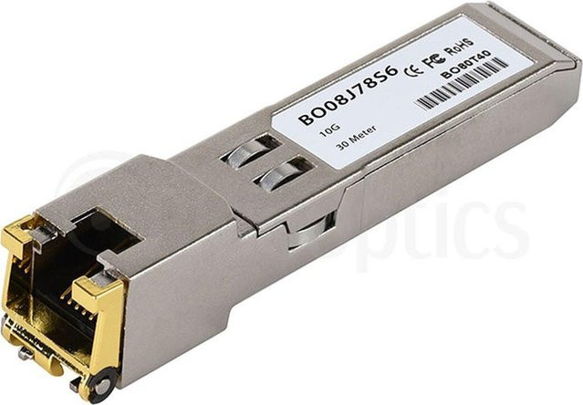BlueOptics SFP-10G-T-AL-BO Netzwerk-Transceiver-Modul Kupfer 10000 Mbit/s SFP+ in Silber - Bild 1