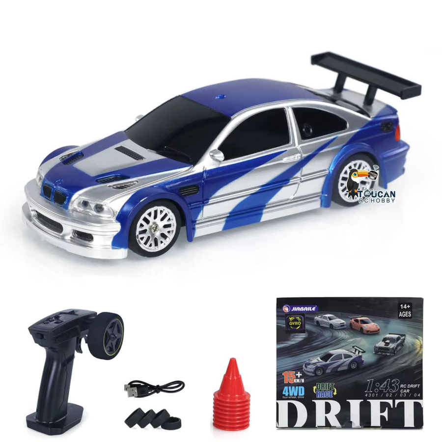 TOUCAN RC HOBBY Mini 4WD RC Auto, 1:43, 2,4G Fernsteuerung, Allradantrieb, ab 14 Jahre - Bild 2