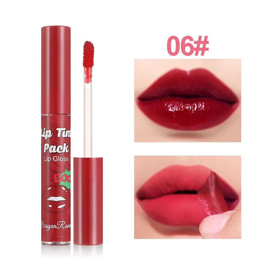 Dragon Ranee Lip Glaze, dunkelrot, glänzend - Bild 4