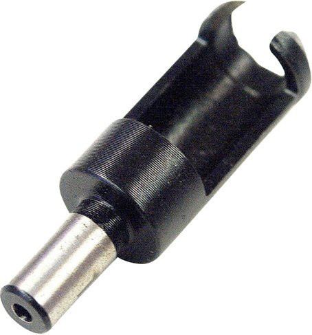 Connex Zapfenschneider aus Metall in Schwarz und Silber, Durchmesser: 12 mm - Bild 1