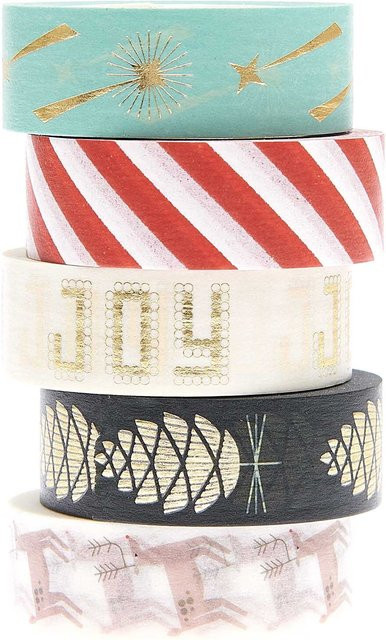Rico Design Paper Poetry Tape Set Christmas Joy in Multicolor - Bild 1