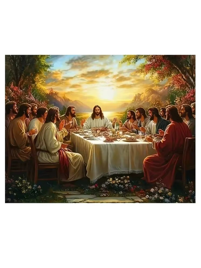 Das letzte Abendmahl Jesu und Seine, Puzzle für Erwachsene, 500 Teile - Bild 3
