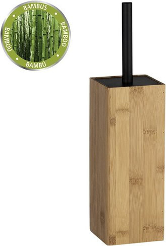 WENKO WC-Garnitur Padua aus Bambus in Braun - Bild 1