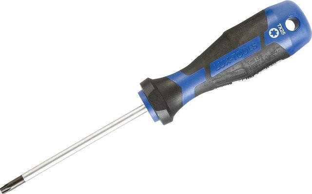 LUX-TOOLS Schraubendreher TX25 in Blau, Länge: 100 mm - Bild 1
