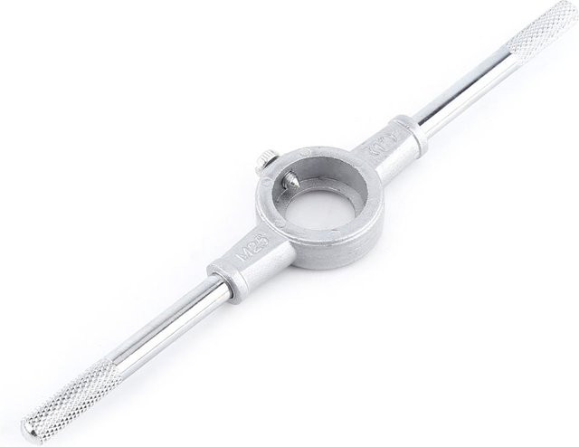 Fishine 11-teiliges Set für Gewindeschneiden und Gewindebohren aus Stahl in Silber - Bild 1