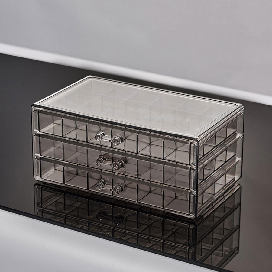 Moderne Schmuckaufbewahrungsbox von Suansuande in Weiß aus PU-Material - Bild 3