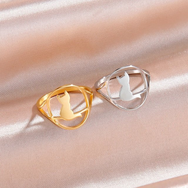 Cazador Ring, Edelstahl, Bicolor, Damen - Bild 1
