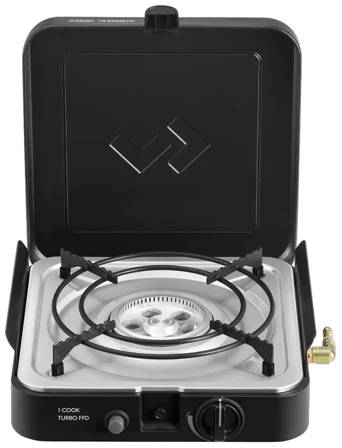 CADAC Camping Gaskocher 1-Cook Turbo FFD Stove, Schwarz, 30mbar - Bild 4