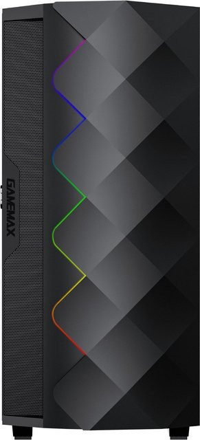 Hyrican Gaming PC Schwarz mit 16 GB RAM, 1000 GB SSD, nVidia GeForce RTX 4060 (8 GB) und Windows 11 - Bild 1
