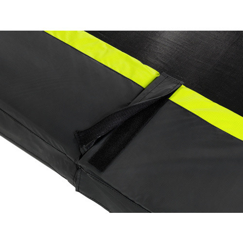 EXIT Silhouette Bodentrampolin mit Sicherheitsnetz, Durchmesser: 427 cm, schwarz - Bild 3
