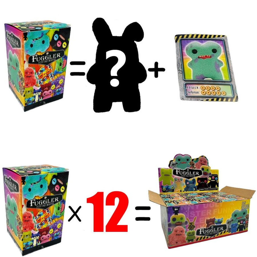 Fugglers Monster Blind Box Mr. Nadelzahn Spielzeug ab 14+y - Bild 2