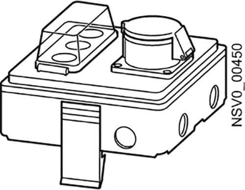 Siemens Abgangskasten BVP:047230 BD2-AK1/CEE165S14 Lichtgrau 5polig 16A 400V - Bild 1