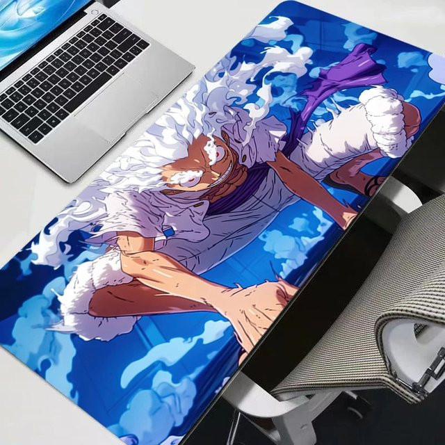 Bandai One Piece Monkey D. Ruffy Mauspad Multicolor Gaming Schreibtischmatte für PC und Tastatur - Bild 1