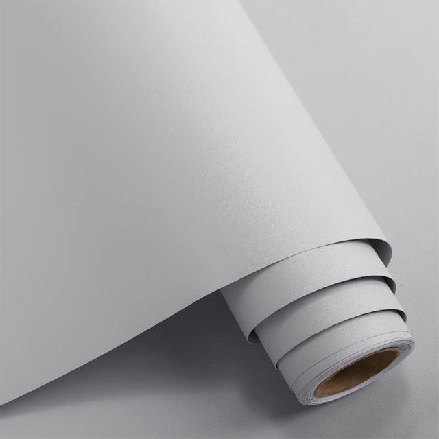 Selbstklebende Vinylfolie Supermarket GO in Grau, wasserfeste Wandaufkleber für Badezimmer, Küche und Möbel, Breite: 40 cm, Länge: 500 cm - Bild 1