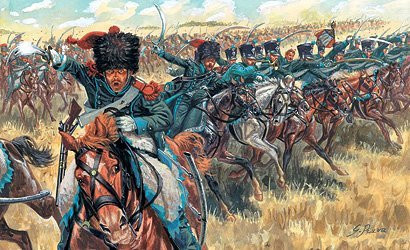 Italeri French Light Cavalry, Napoleonic Wars, Soldaten, 1:72 - Bild 1