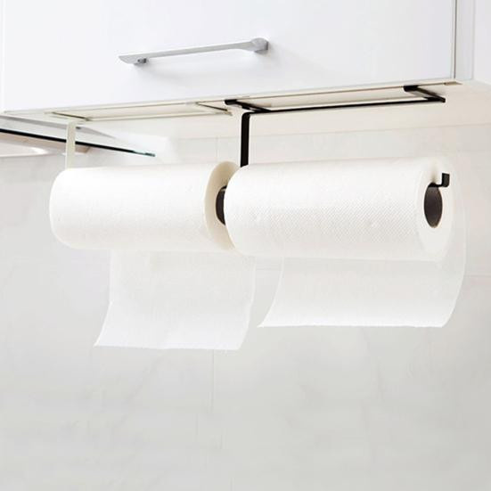 SUNJOY HOUSE Toilettenpapierhalter und Organizer für das Badezimmer in Schwarz - Bild 2