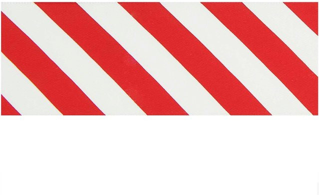 Rico Design Paper Poetry Satinband Streifen Rot-Weiß Breite: 3,8 cm, Länge: 3 m - Bild 1