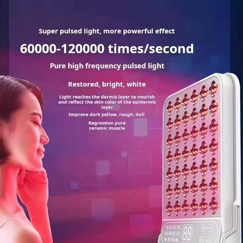vilnason LED-Gesichts- und Körperpanel, Rotlichttherapie, Unisex - Bild 3